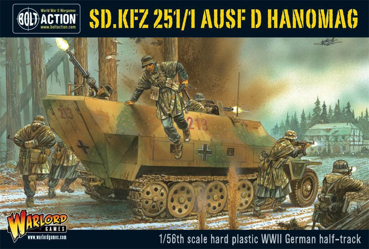 Bolt Action: Sd.Kfz 251/1 ausf D halftrack plastic box set