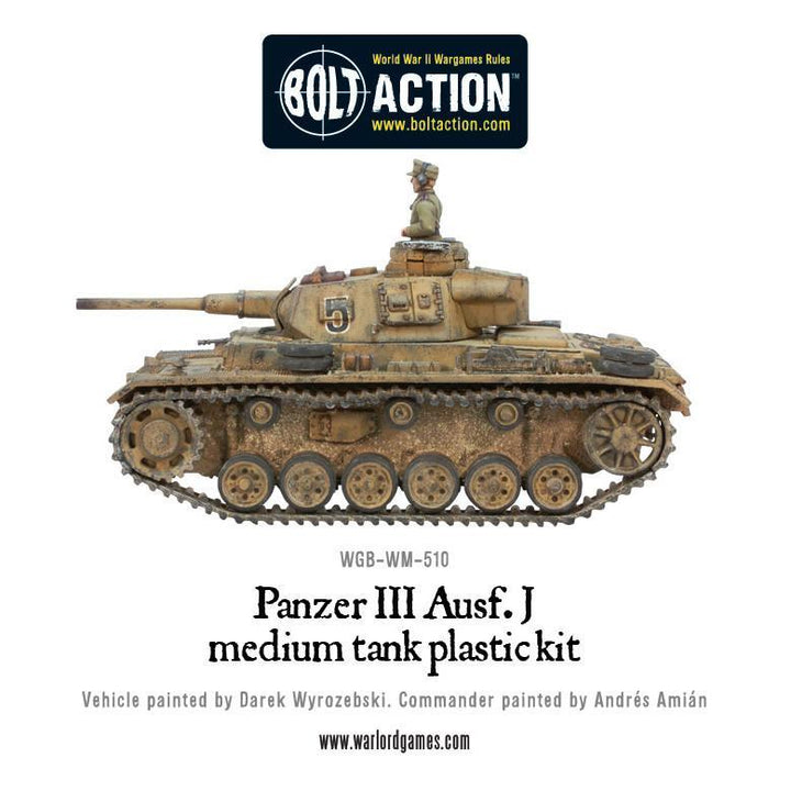 Bolt Action: Panzer III (plastic)