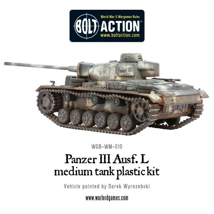 Bolt Action: Panzer III (plastic)