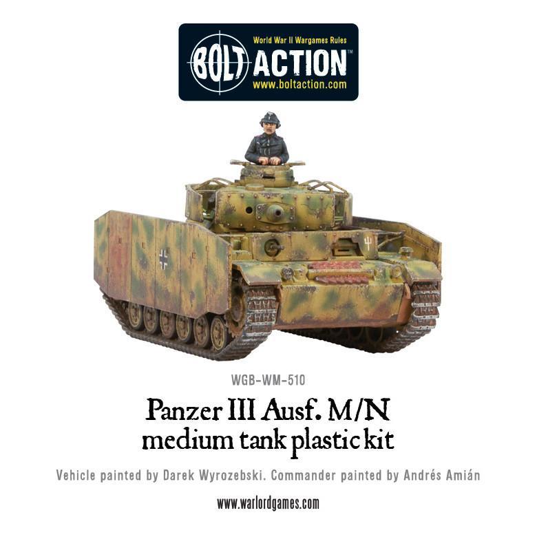 Bolt Action: Panzer III (plastic)