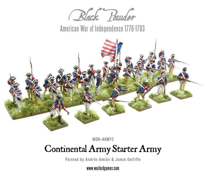 Black Powder: American War of Independence Continental Army starter set