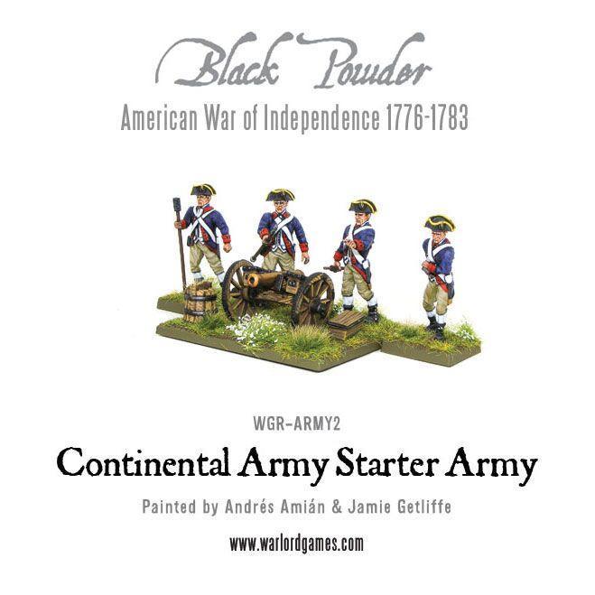 Black Powder: American War of Independence Continental Army starter set