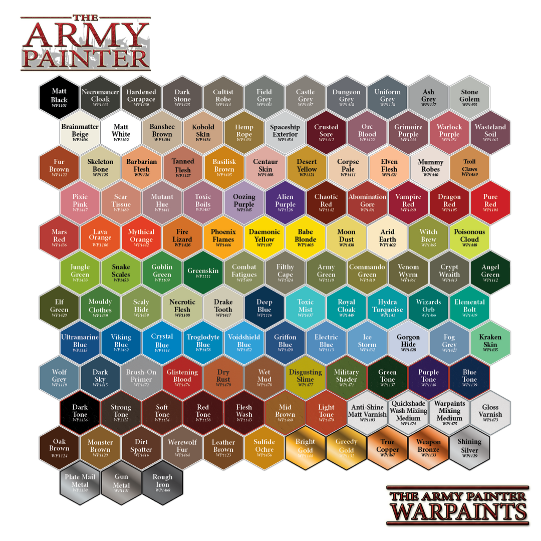 Acrylics Warpaints - Dark Stone (The Army Painter) (WP1425)