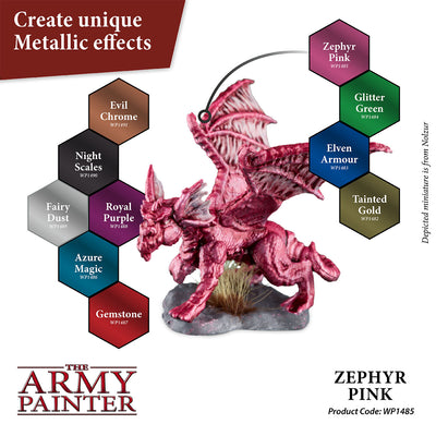 Metallics Warpaints - Zephyr Pink (The Army Painter) (WP1485)