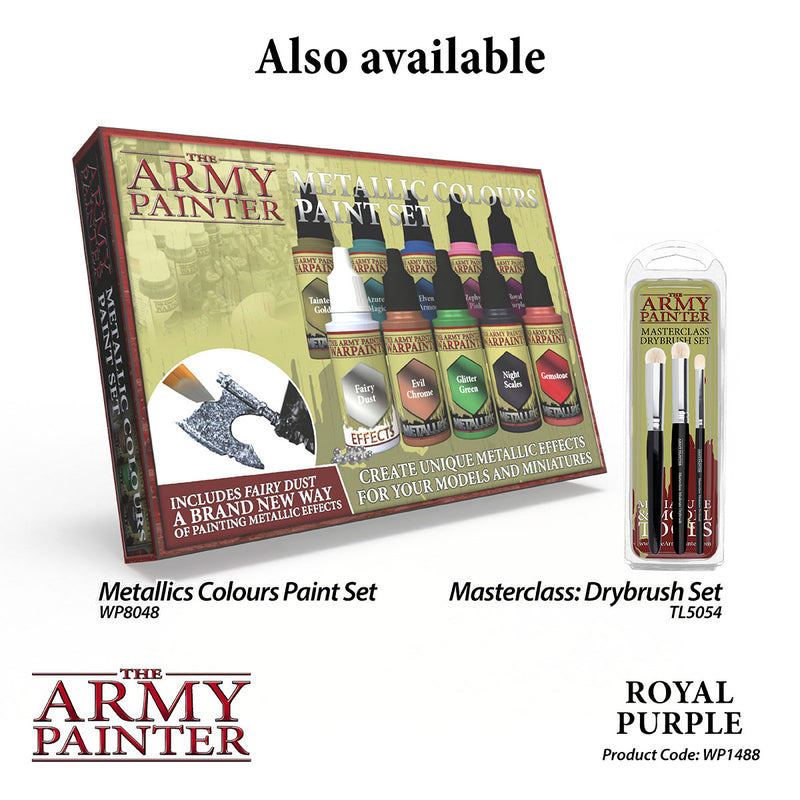 Metallics Warpaints - Royal Purple (The Army Painter) (WP1488)