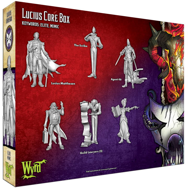 Malifaux 3rd Edition: Lucius Core Box