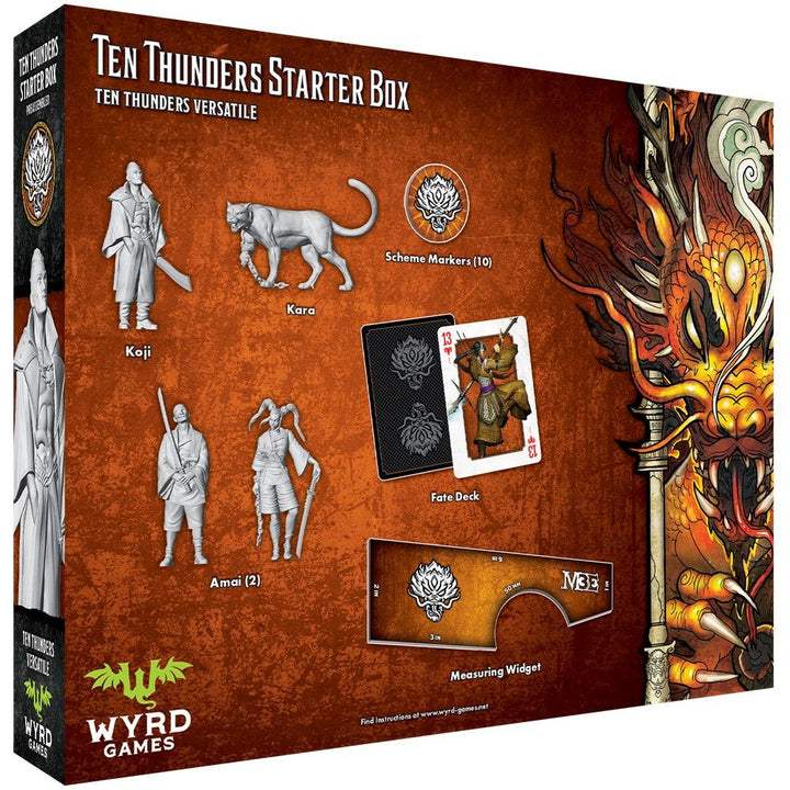 Malifaux 3rd Edition: Ten Thunders Starter Box