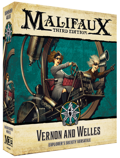 Malifaux 3rd Edition: Vernon and Welles