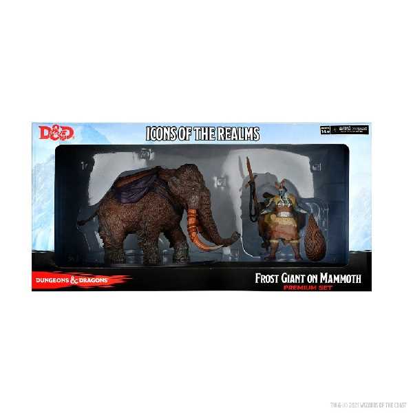 Dungeons & Dragons: Icons of the Realms - Snowbound Frost Giant and Mammoth Premium Set