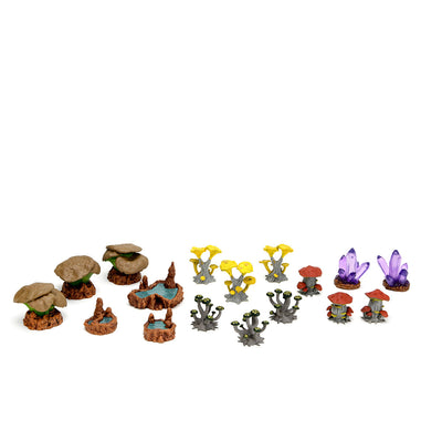 WarLock Tiles: Accessory - Mushrooms & Pools