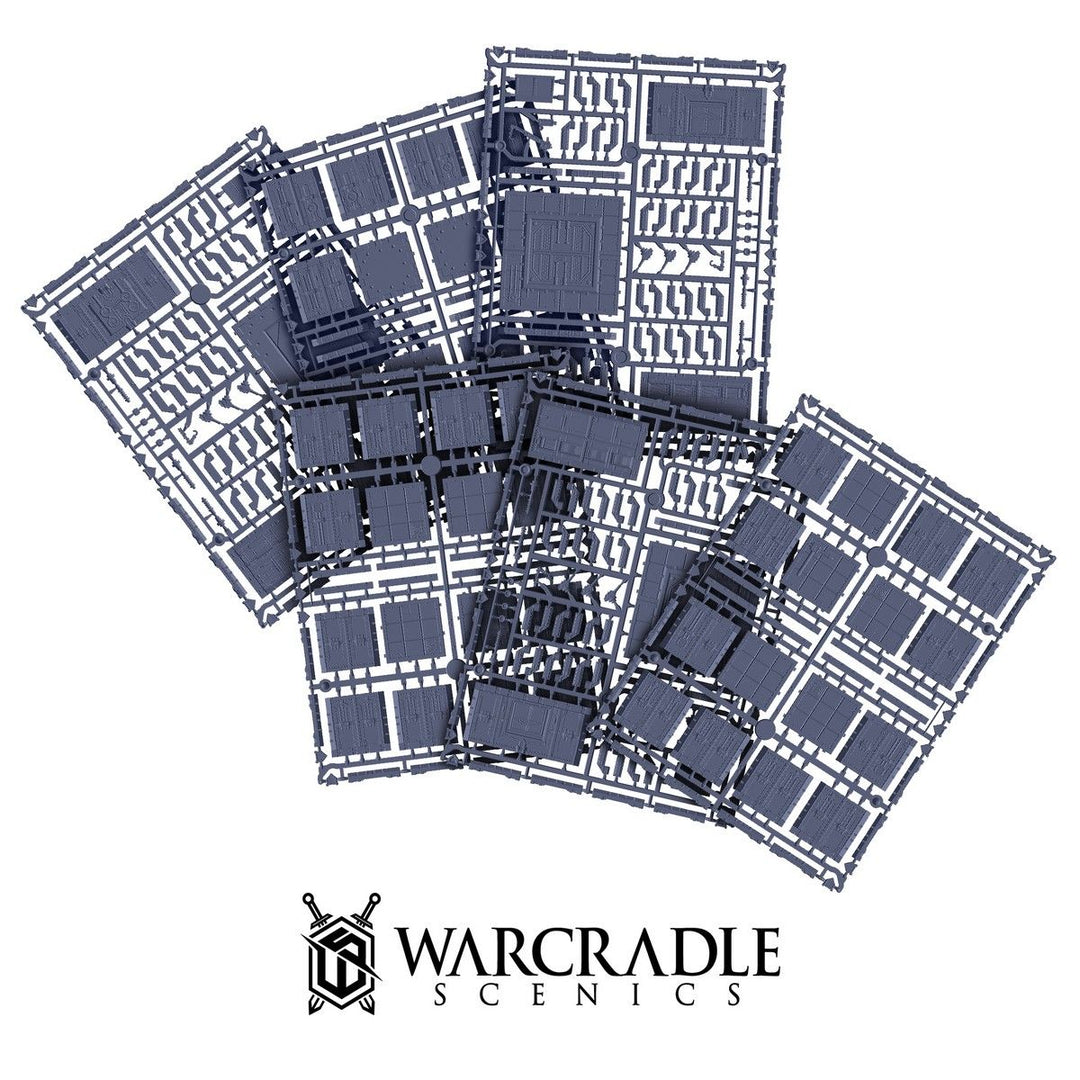 Warcradle Scenics: Dystopian Industrial Set