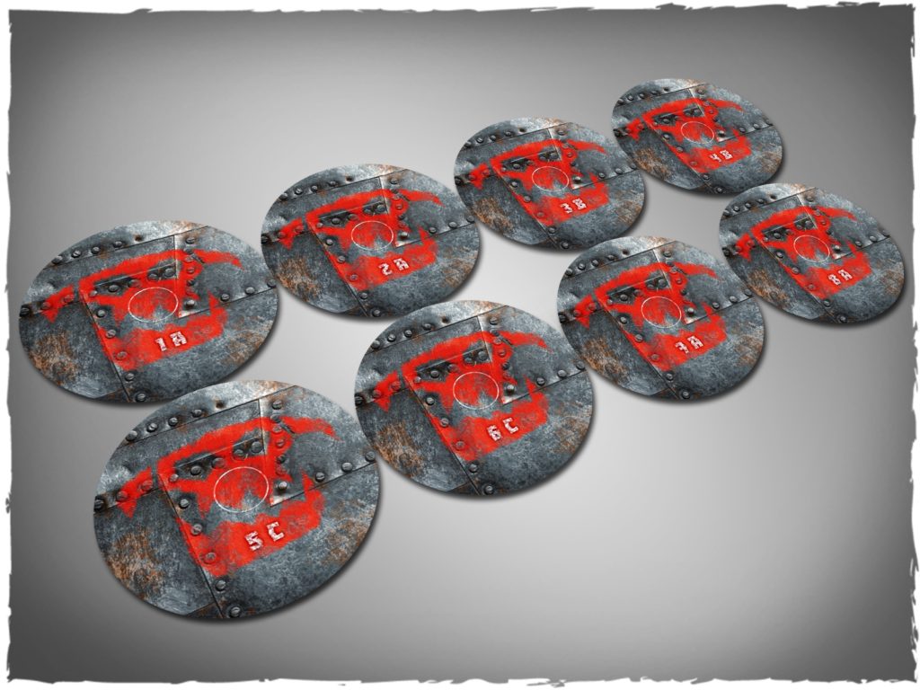 Warhammer 40,000 Objective Markers #4 (Deep-Cut Studio)