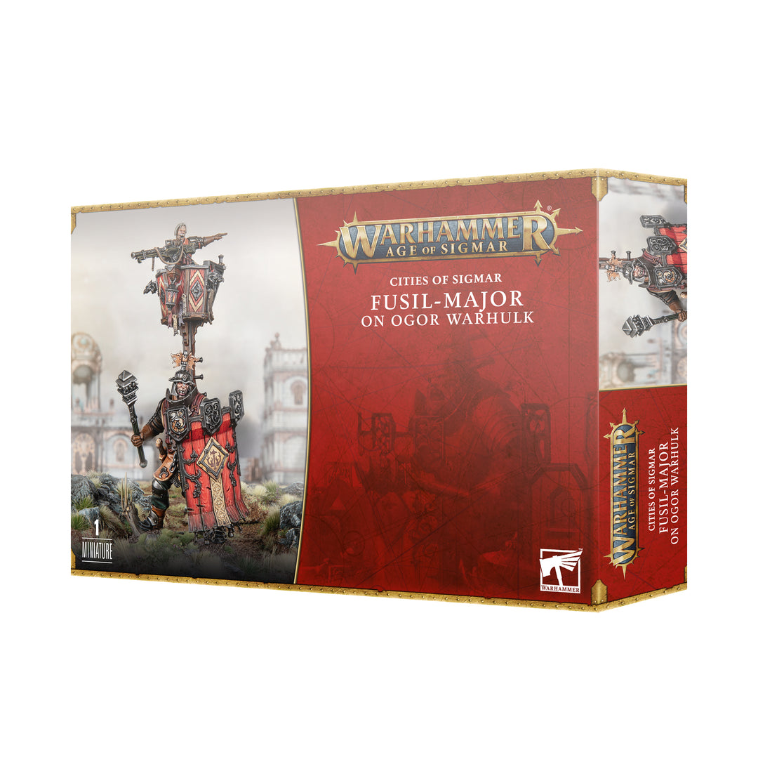 Warhammer Age of Sigmar: Cities of Sigmar - Fusil-Major on Ogor Warhulk