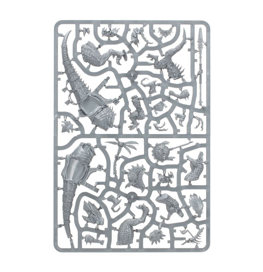 Warhammer Age of Sigmar: Seraphon - Saurus Scar-Veteran on Aggradon