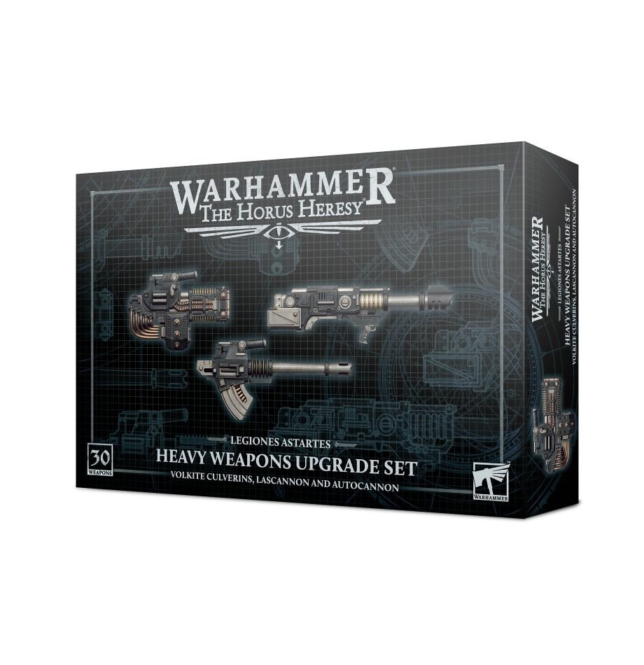 Warhammer Horus Heresy: Legiones Astartes - Heavy Weapons Upgrade Set (Volkite Culverins, Lascannons, and Autocannons)