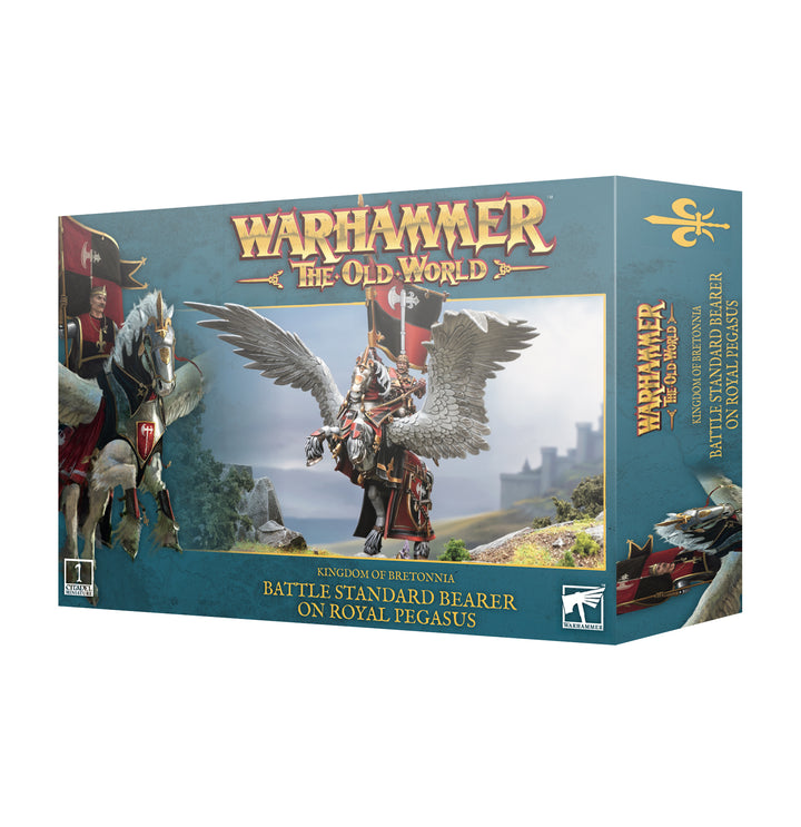 Warhammer: The Old World - Kingdom of Bretonnia, Battle Standard Bearer on Royal Pegasus