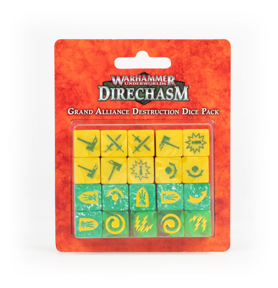Warhammer Underworlds: Direchasm - Grand Alliance Destruction Dice Pack