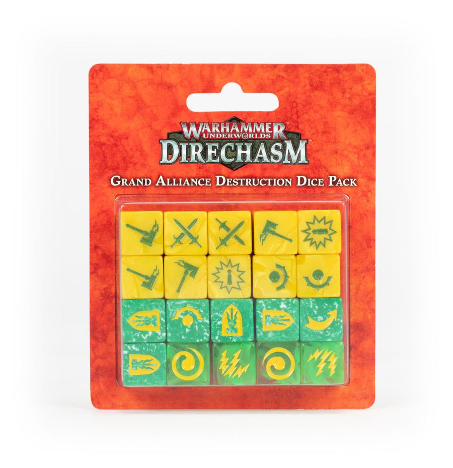 Warhammer Underworlds: Direchasm - Grand Alliance Destruction Dice Pack