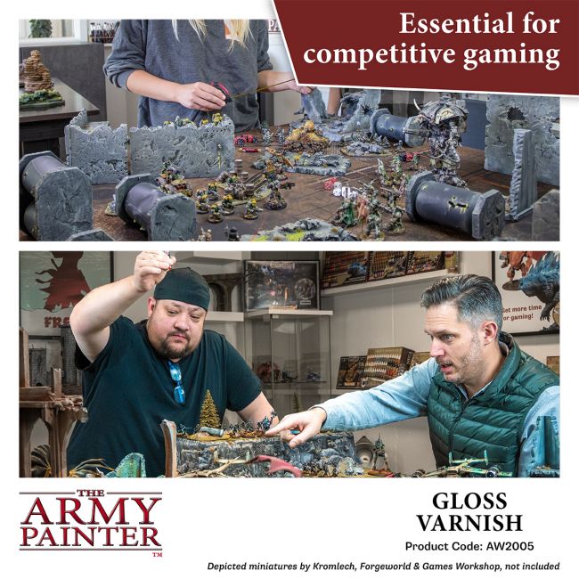 Warpaints Air Accessories: Gloss Varnish, 100 ml (The Army Painter) (AW2005)