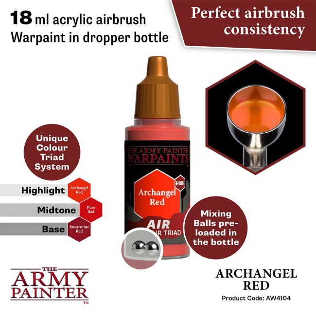 Warpaints Air: Archangel Red (The Army Painter) (AW4104) (63)