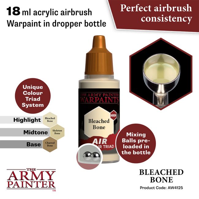 Warpaints Air: Bleached Bone (The Army Painter) (AW4125) (108)