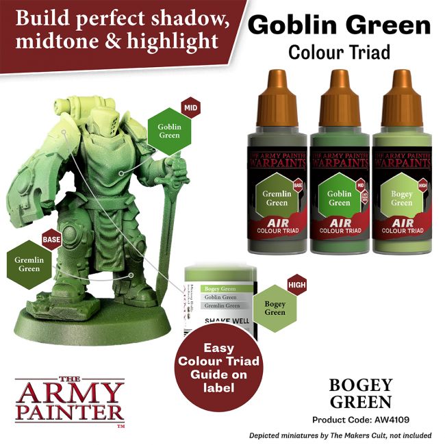 Warpaints Air: Bogey Green (The Army Painter) (AW4109) (45)