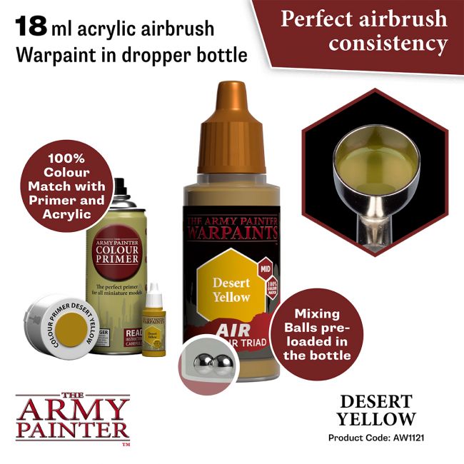 Warpaints Air: Desert Yellow (The Army Painter) (AW1121) (71)