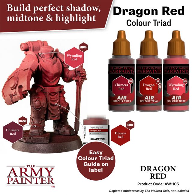 Warpaints Air: Dragon Red (The Army Painter) (AW1105) (59)
