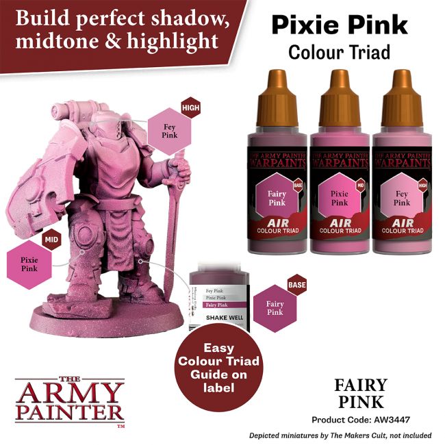 Warpaints Air: Fairy Pink (The Army Painter) (AW3447) (76)