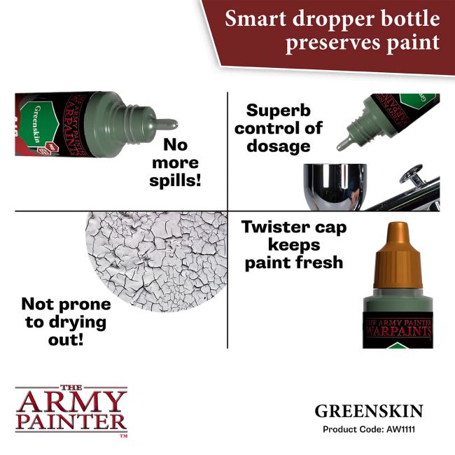 Warpaints Air: Greenskin (The Army Painter) (AW1111) (41)