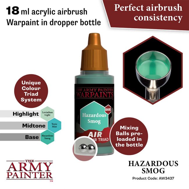 Warpaints Air: Hazardous Smog (The Army Painter) (AW3437) (28)
