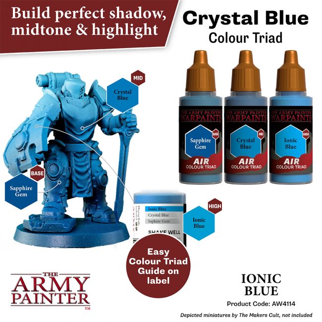 Warpaints Air: Ionic Blue (The Army Painter) (AW4114) (36)