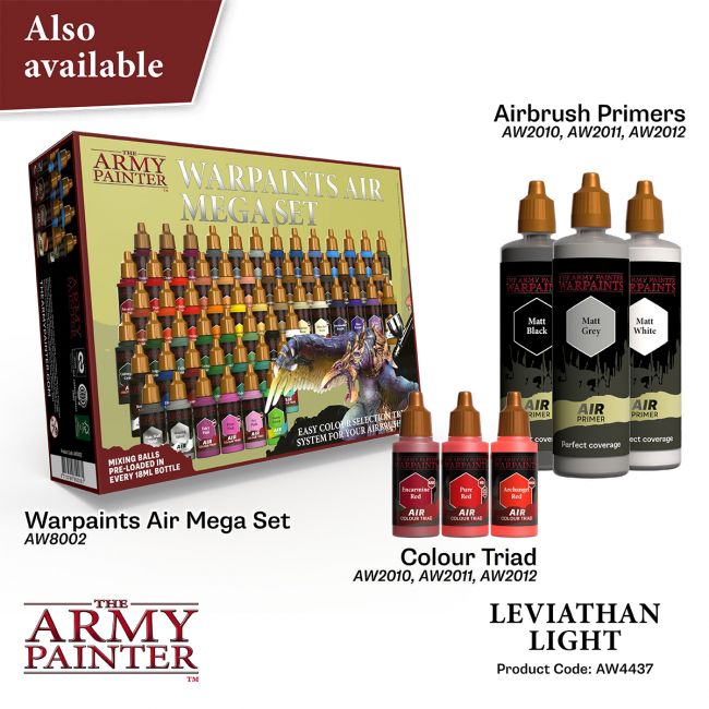 Warpaints Air: Leviathan Light (The Army Painter) (AW4437) (30)