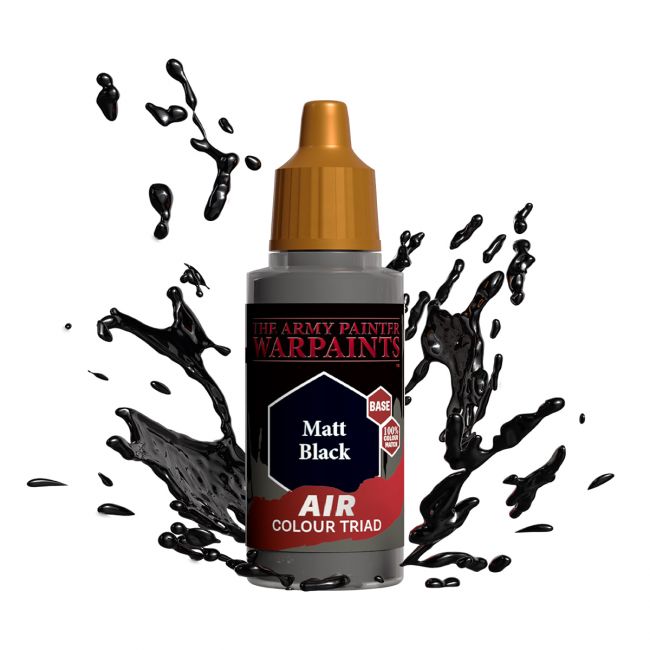 Warpaints Air: Matt Black (The Army Painter) (AW1101) (1)