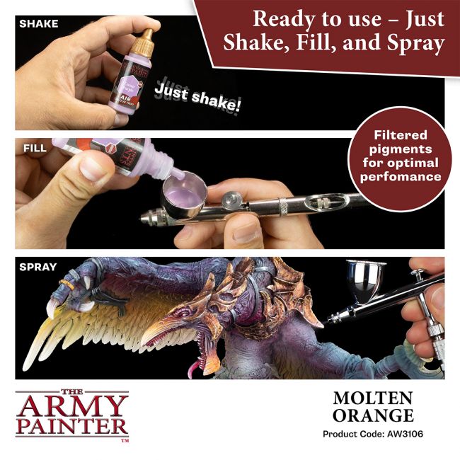 Warpaints Air: Molten Orange (The Army Painter) (AW3106) (64)