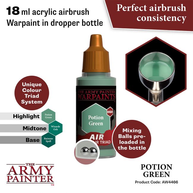 Warpaints Air: Potion Green (The Army Painter) (AW4466) (27)
