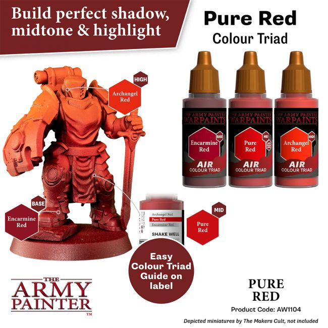 Warpaints Air: Pure Red (The Army Painter) (AW1104) (62)