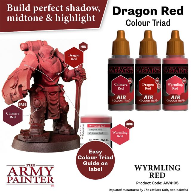 Warpaints Air: Wyrmling Red (The Army Painter) (AW4105) (60)