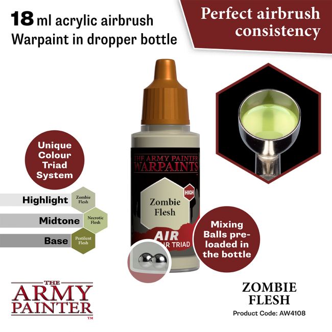 Warpaints Air: Zombie Flesh (The Army Painter) (AW4108) (51)