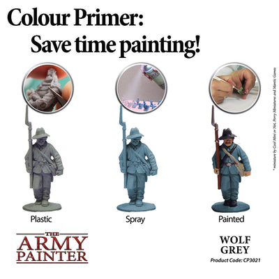Colour Primers - Wolf Grey (The Army Painter) (CP3021)