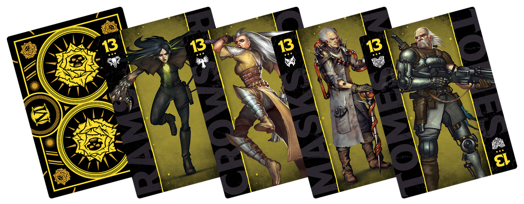 Malifaux 3rd Edition: Fate Deck - Outcast Theme