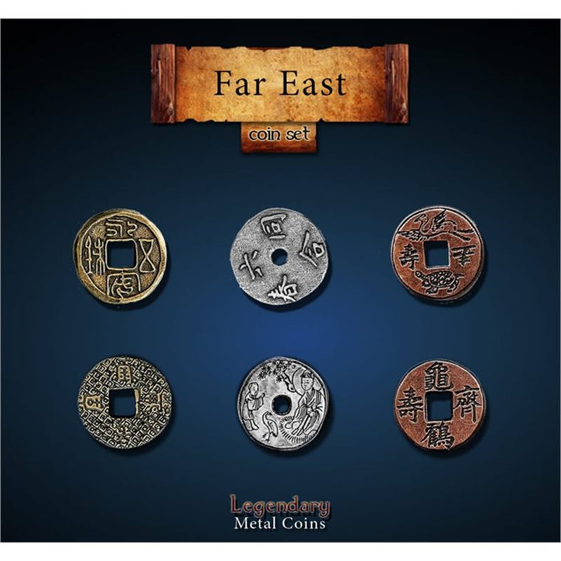 Legendary Metal Coins - Far East Coin Set (Drawlab)