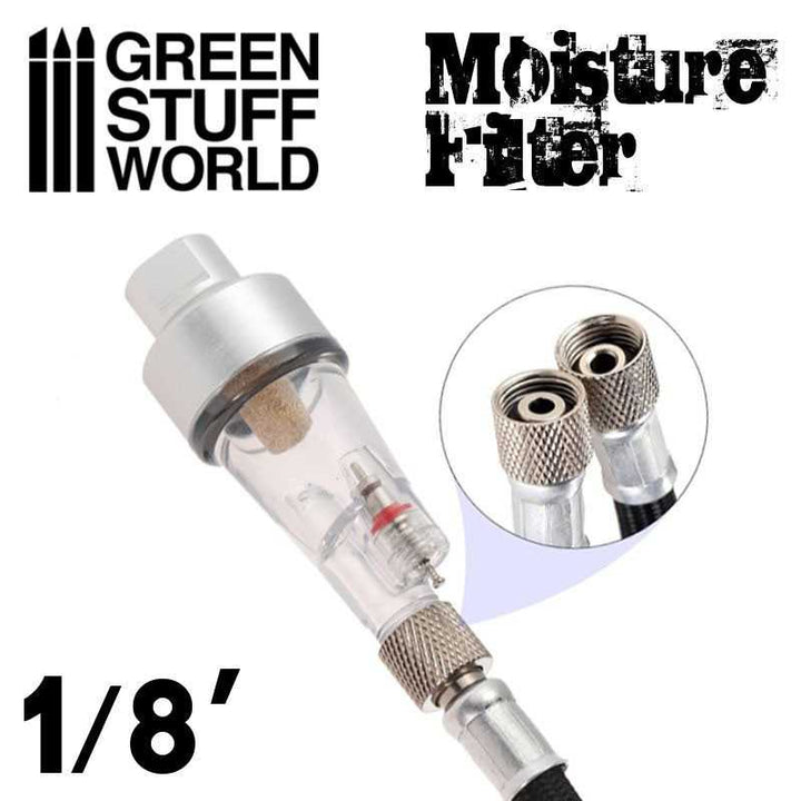 Airbrush Moisture Air Filter 1/8 (Green Stuff World)