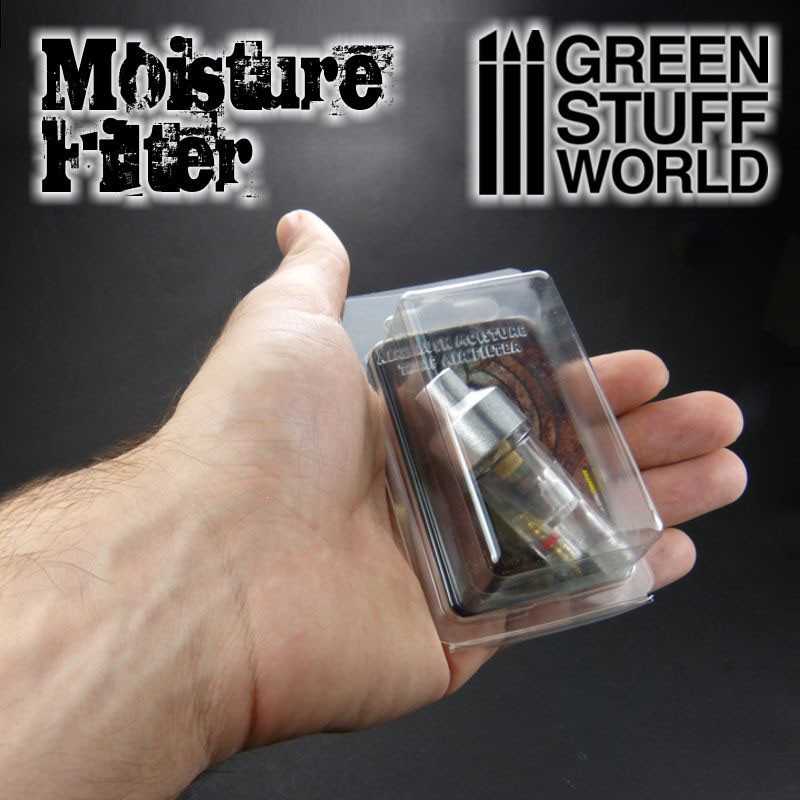 Airbrush Moisture Air Filter 1/8 (Green Stuff World)