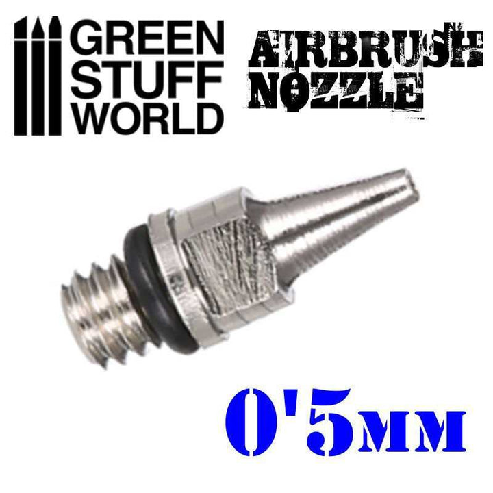 Airbrush Nozzle 0.5mm (Green Stuff World)