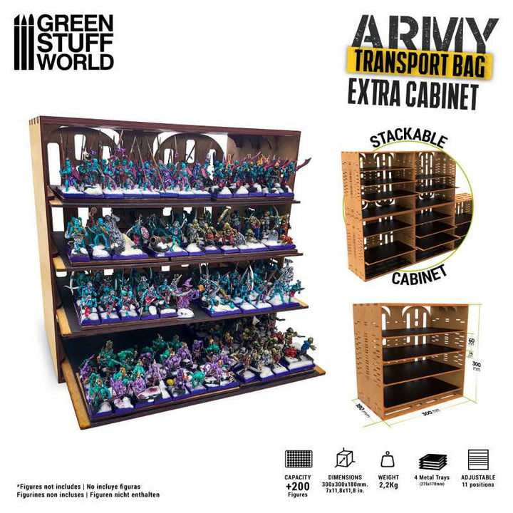 Army Transport Bag - Extra Cabinet (Green Stuff World)