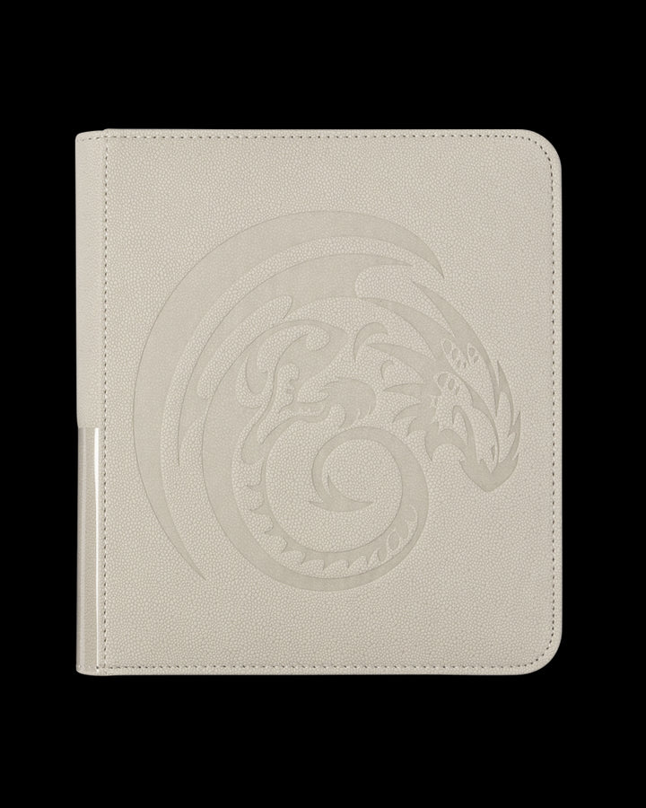 Dragon Shield Ashen White - Card Codex Zipster Binder Small (AT-38212)