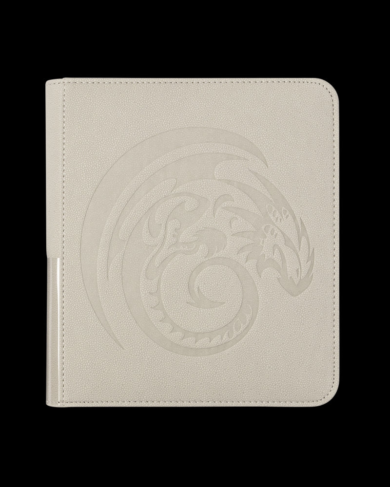 Dragon Shield Ashen White - Card Codex Zipster Binder Small (AT-38212)