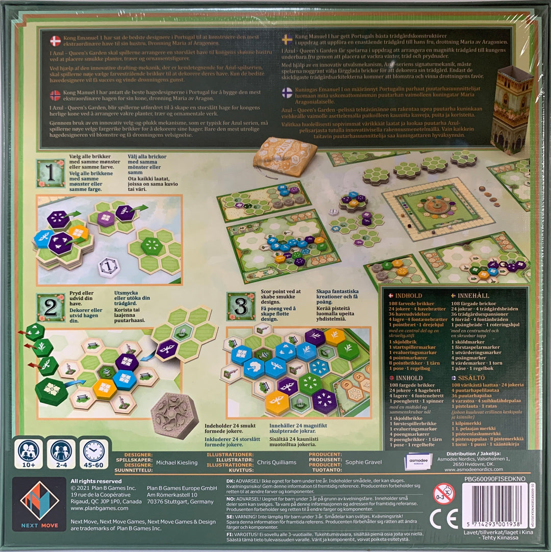 Azul: Queen's Garden (nordisk)