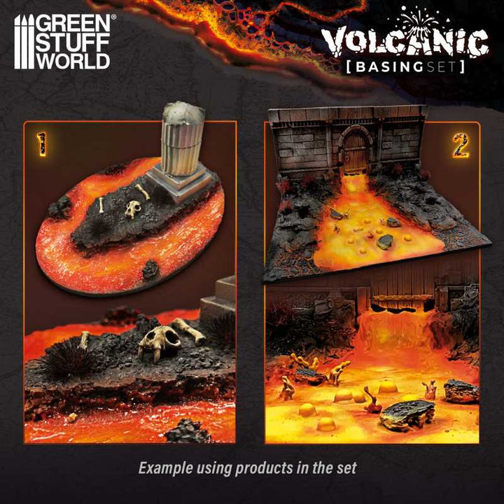 Basing Sets - Volcanic (Green Stuff World)